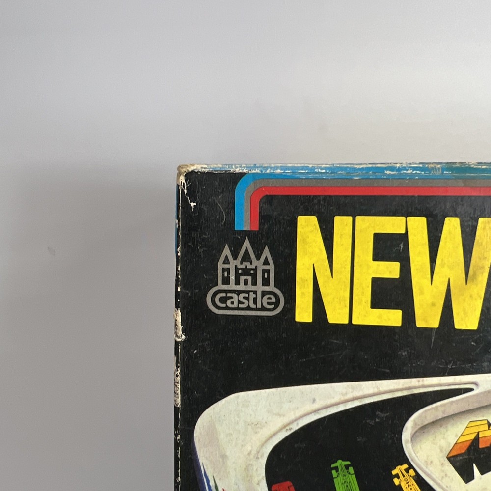 Newport 500 Computerized Grand Prix Racing Game W/box Untested