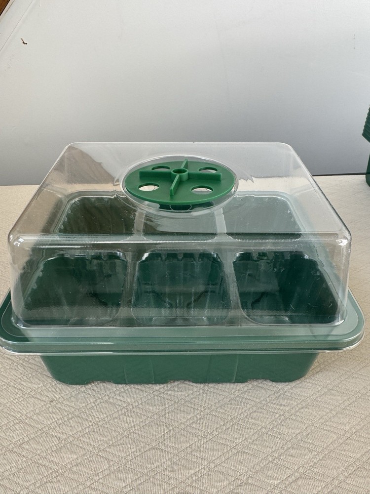 30 Pack Seed Starter Tray Seedling Tray Humidity Adjustable Plant Starter Kit