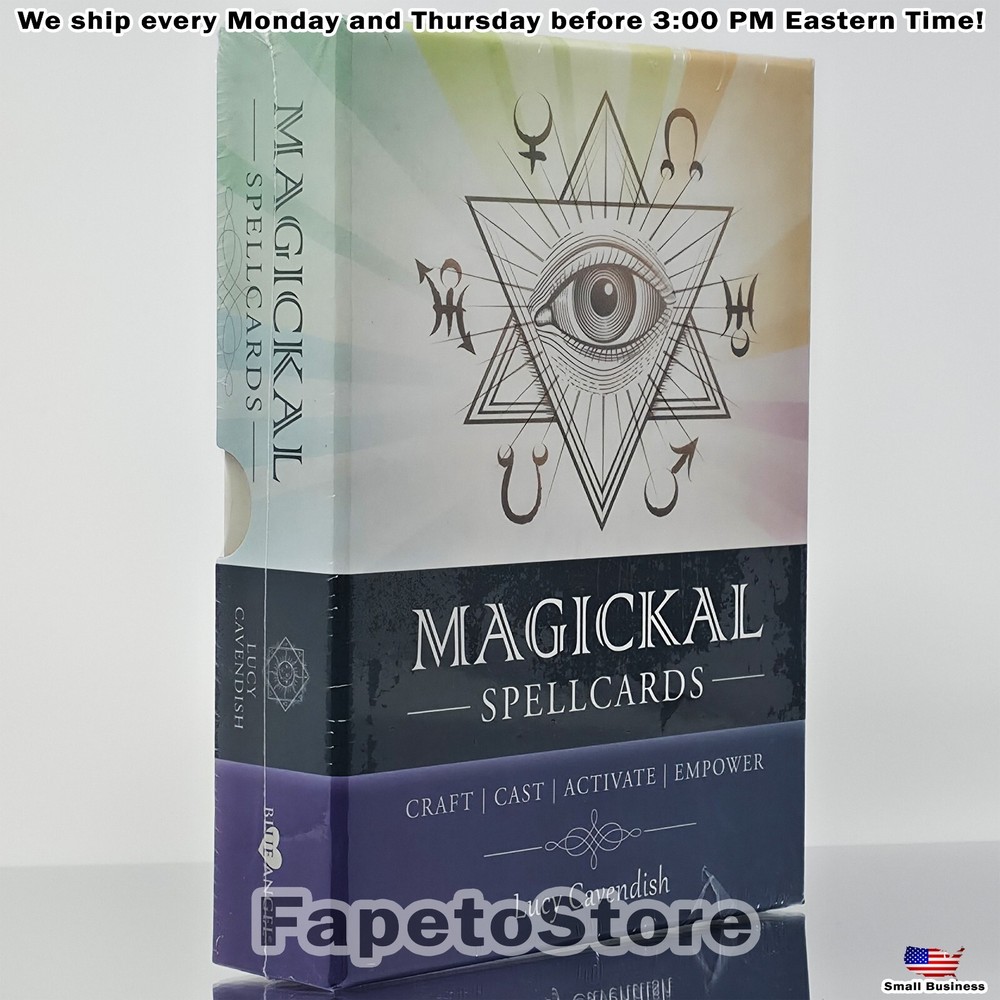 U.S. Games Systems - Magikal Spellcards, Oracle Deck and Guidebook