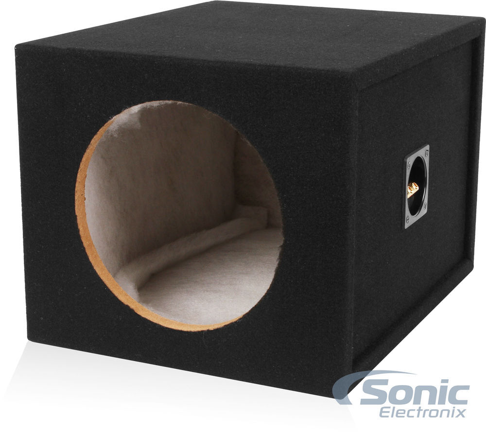 MDFS1012 | 10" Sealed Subwoofer Enclosure/Box (1.2 cu ft.)