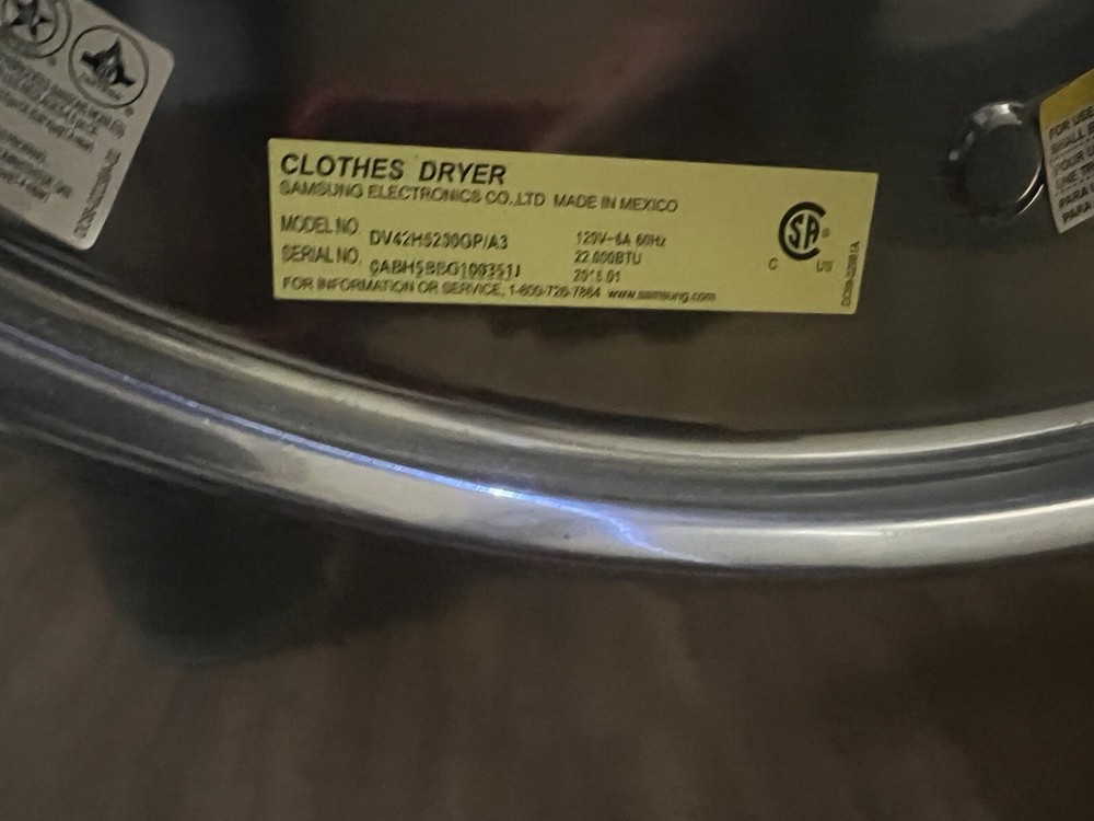 Washer And Dryer Samsung