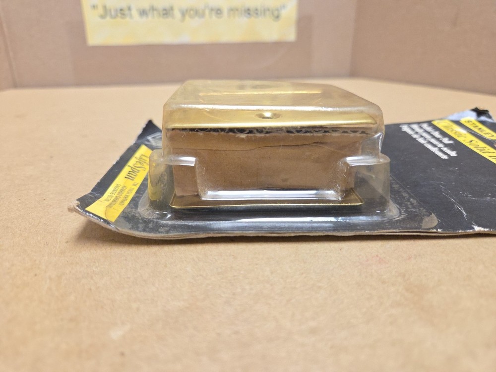 Stanley Classic Solid Brass Deluxe Pocket Door Pull Model 40-4005 CD40-4005