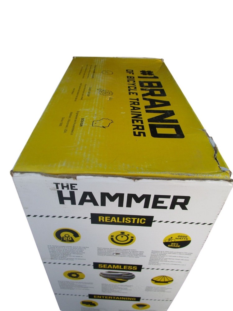 CycleOps Hammer Direct Drive Smart Trainer Open Box Missing Pieces
