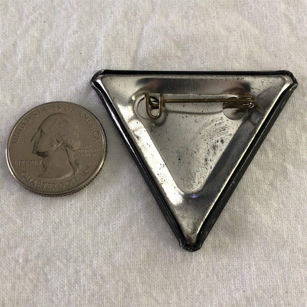 The Power Of Diversity Triangle Shaped Pinback Button #37762
