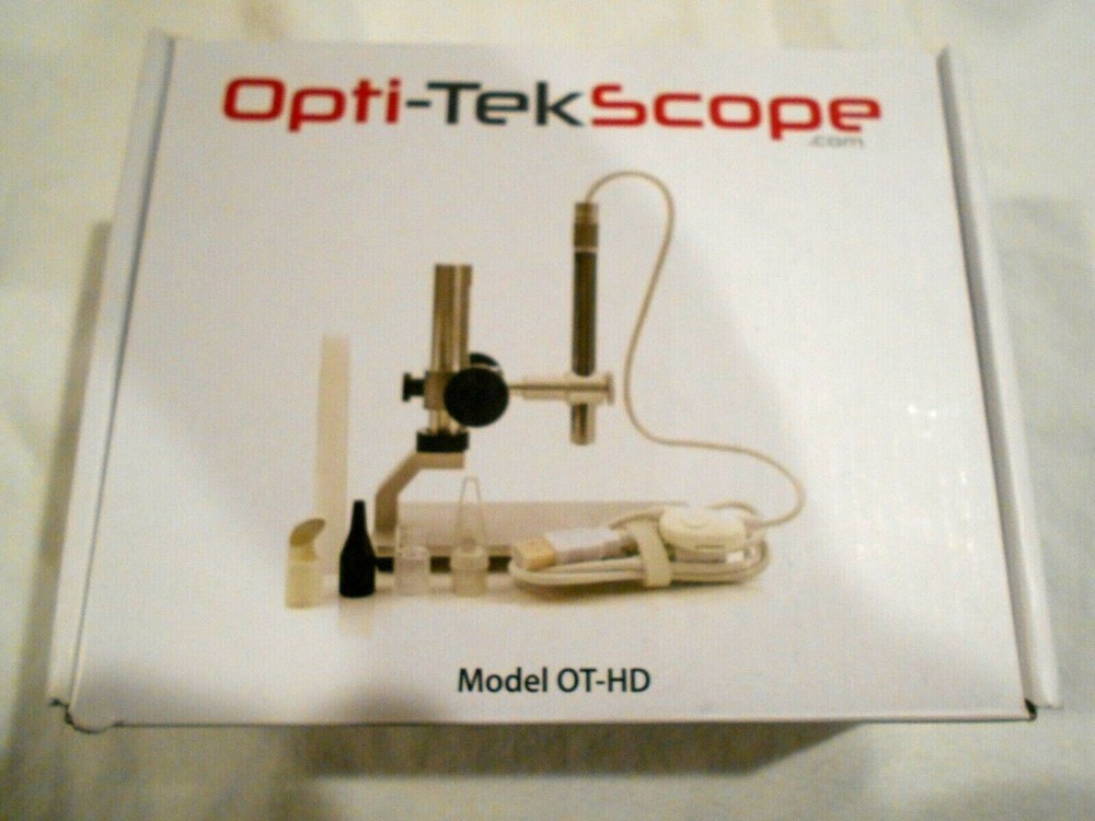 Opti-Tek Scope Model OT-HR Digital Microscope in Original Box