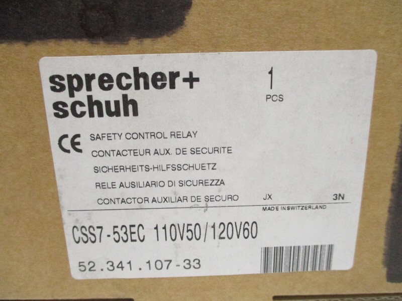 SPRECHER+SCHUH CSS7-53EC 110/120V NSMP