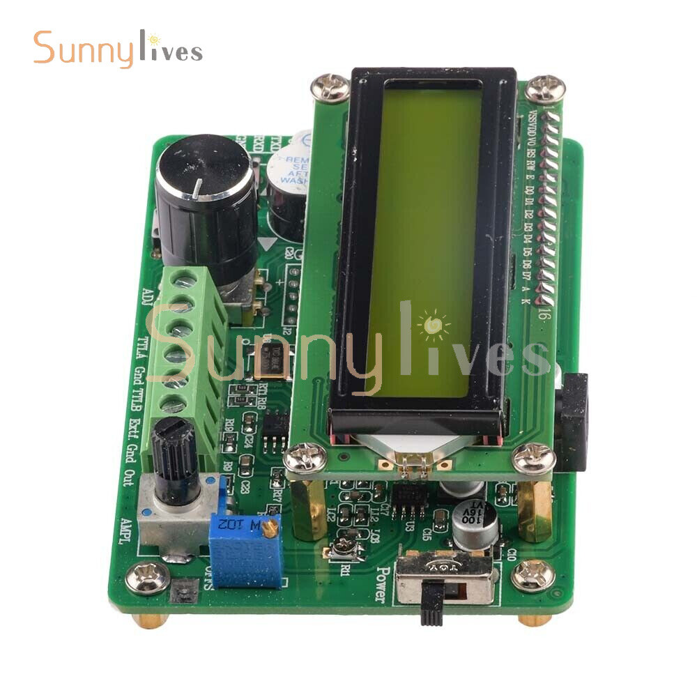 DDS Function 5MHz Signal Generator Module Sine/Triangle/Square Wave TTL Output.
