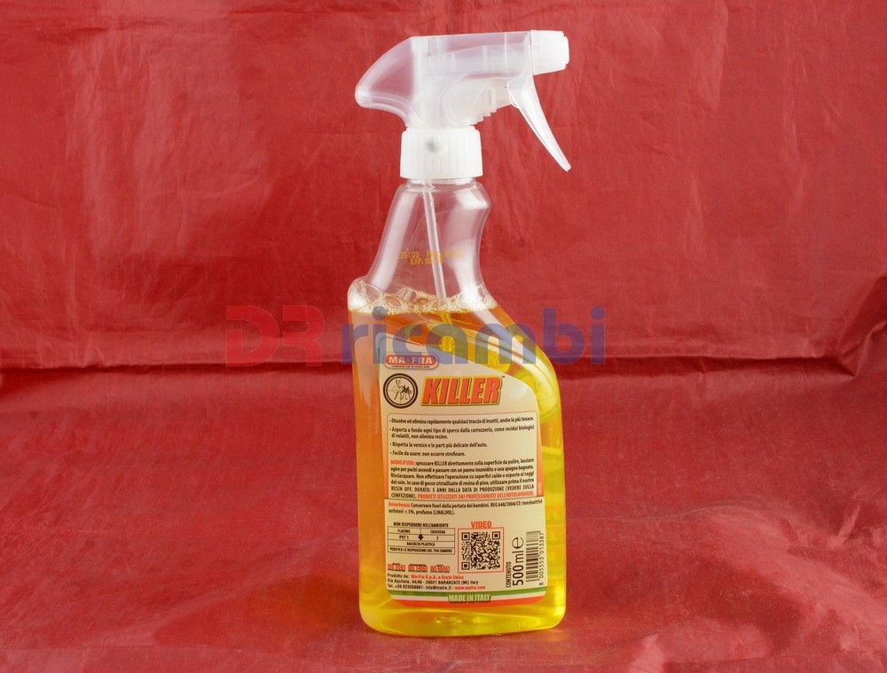 KILLER SOLUTION DESIGNED FOR REMOVING INSECTS FROM BODYWORK - H0785