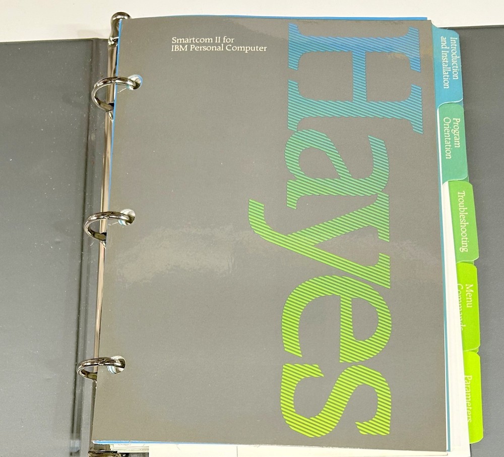 Hayes Smartcom II for IBM PC