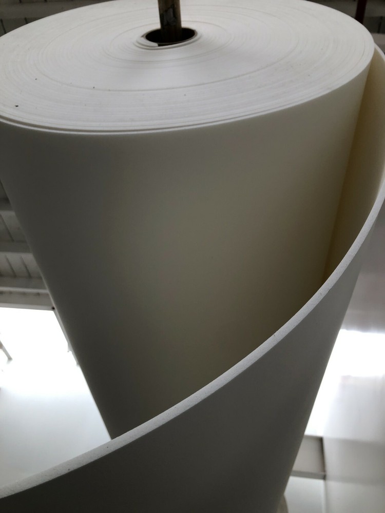 60” Water-Proof Closed Cell Foam White Smooth Sandable Polyethylene USA