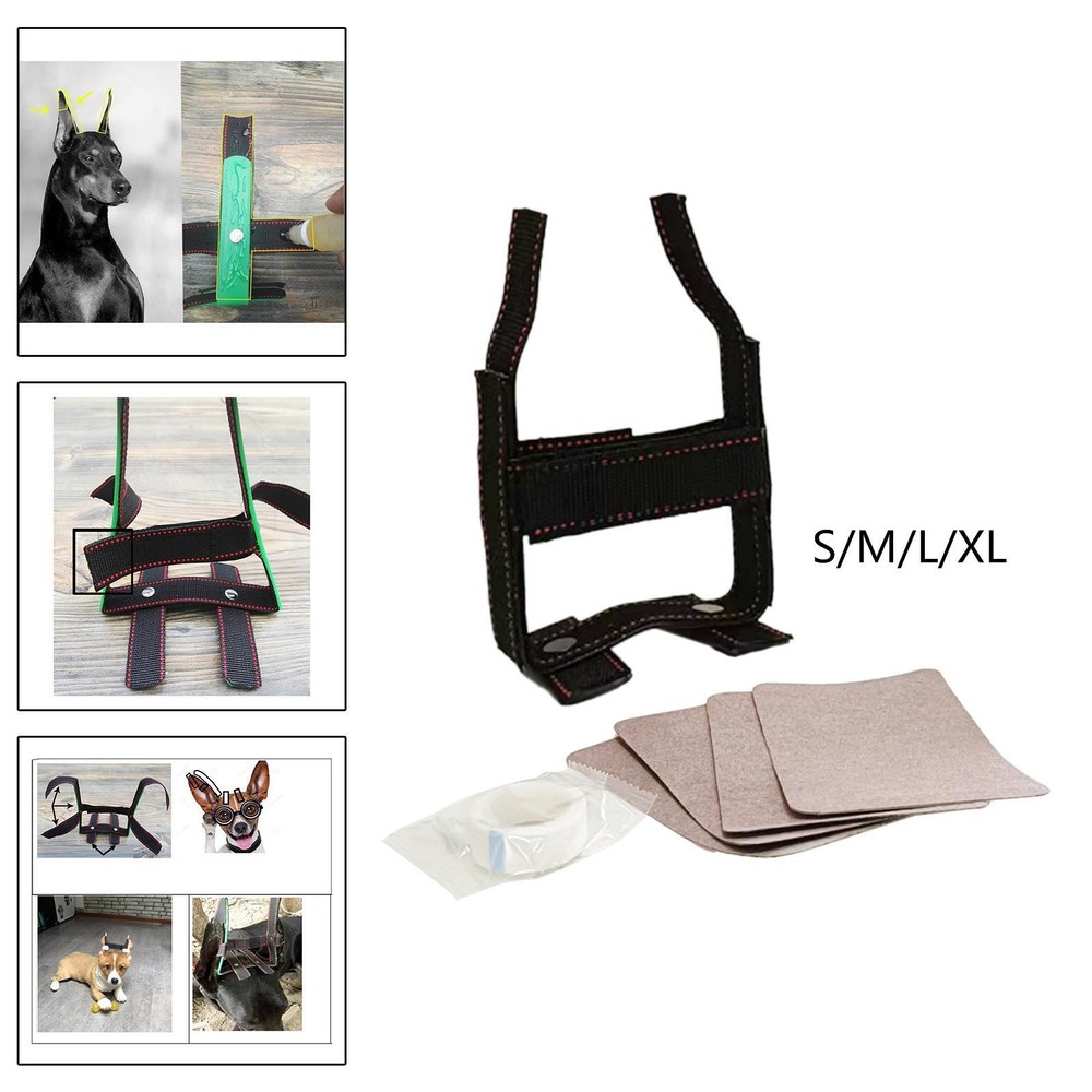 Durable Pet Ear Stand up Support, Ear with Tape, Adjustable Ear Sticker for