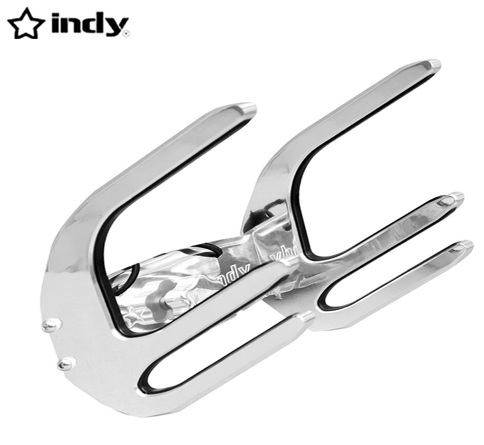 Indy Liquid Wakeboard Tower + Wakeboard Rack + Kneeboard Rack + Mirror Anodized