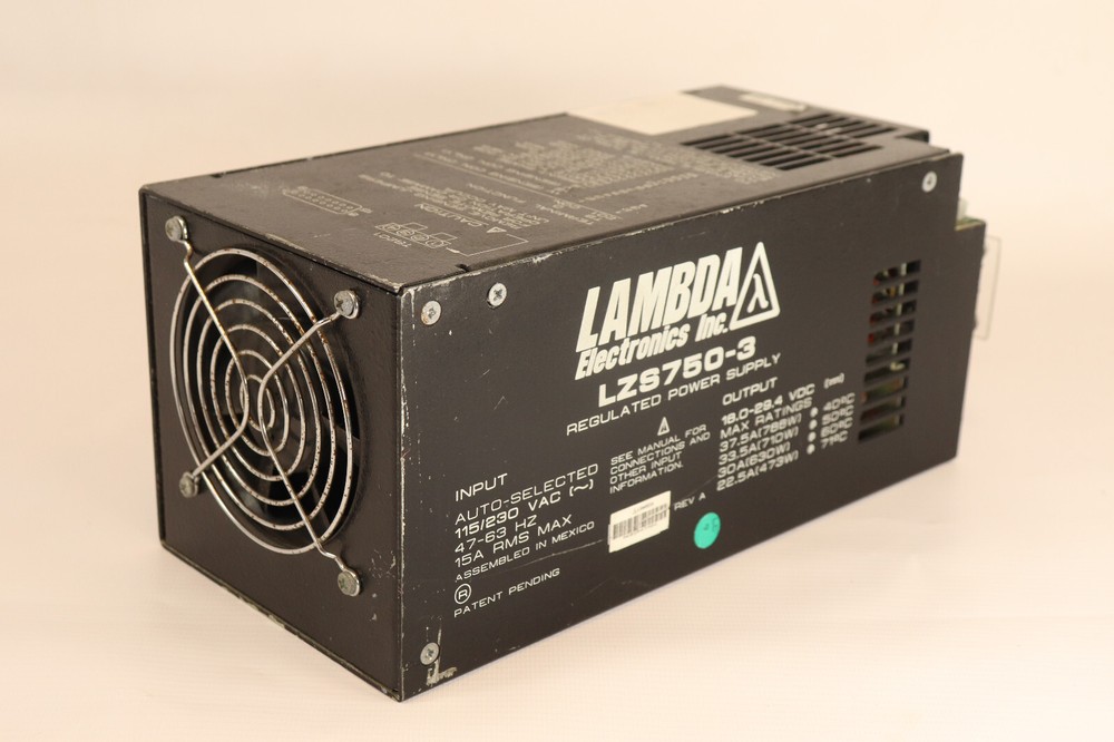 Regulated power supply 18-29.4V 37.5A 750W LAMBDA