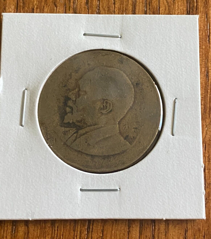 1966 KENYA 10 CENTS COIN