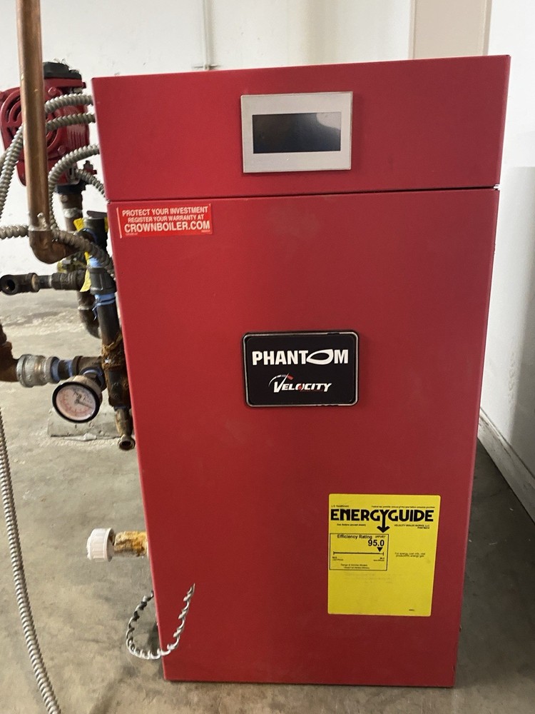 CROWN Phantom Velocity PHNTM210 Condensing Boiler - 95.0% AFUE - Slightly Used