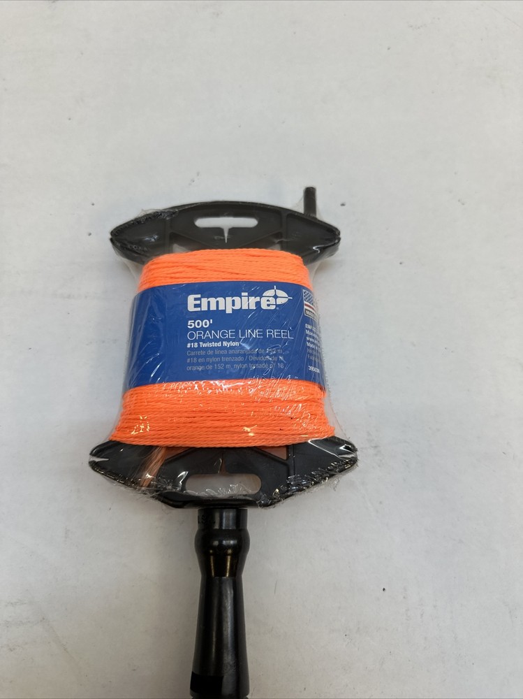 Empire Level 500 Ft. Orange Twisted Line Reel