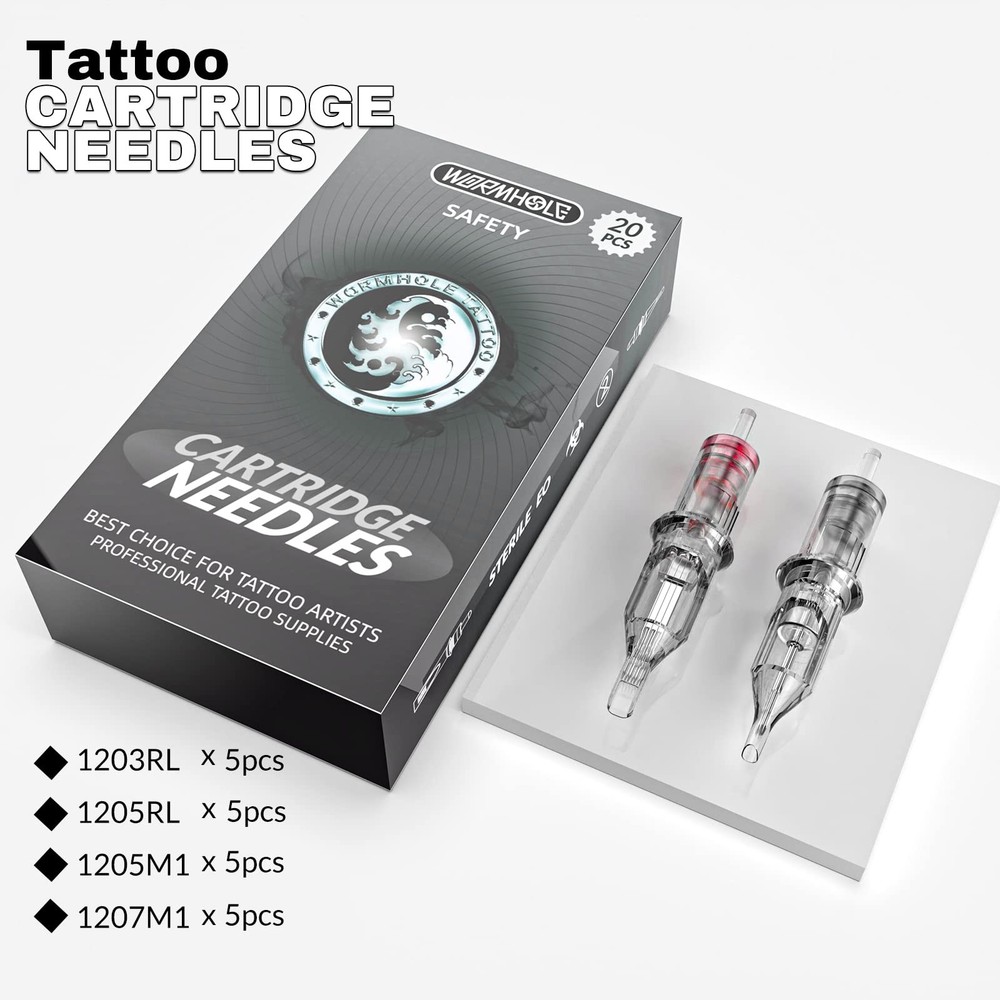 Tattoo Kit Wormhole Rotary Practice Kit, black1