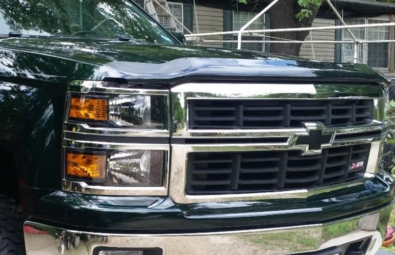 Bugflector Hood Protector Bug Shield Deflector for 14-2015 Chevy Silverado 1500
