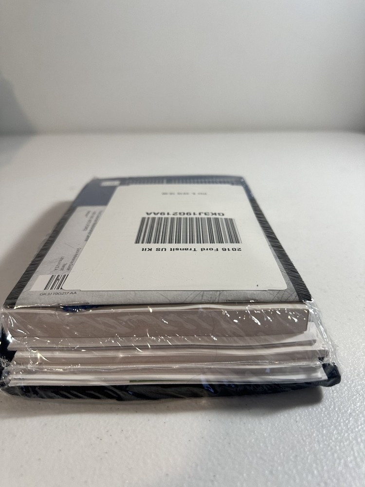 2016 Ford Transit Owner Manual Set