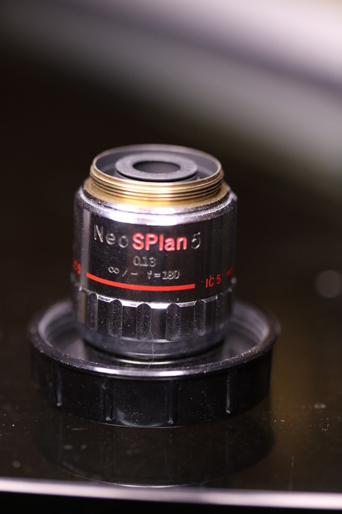 Olympus NEOSPLAN 5 IC 0.13 F=180 Microscope Objective
