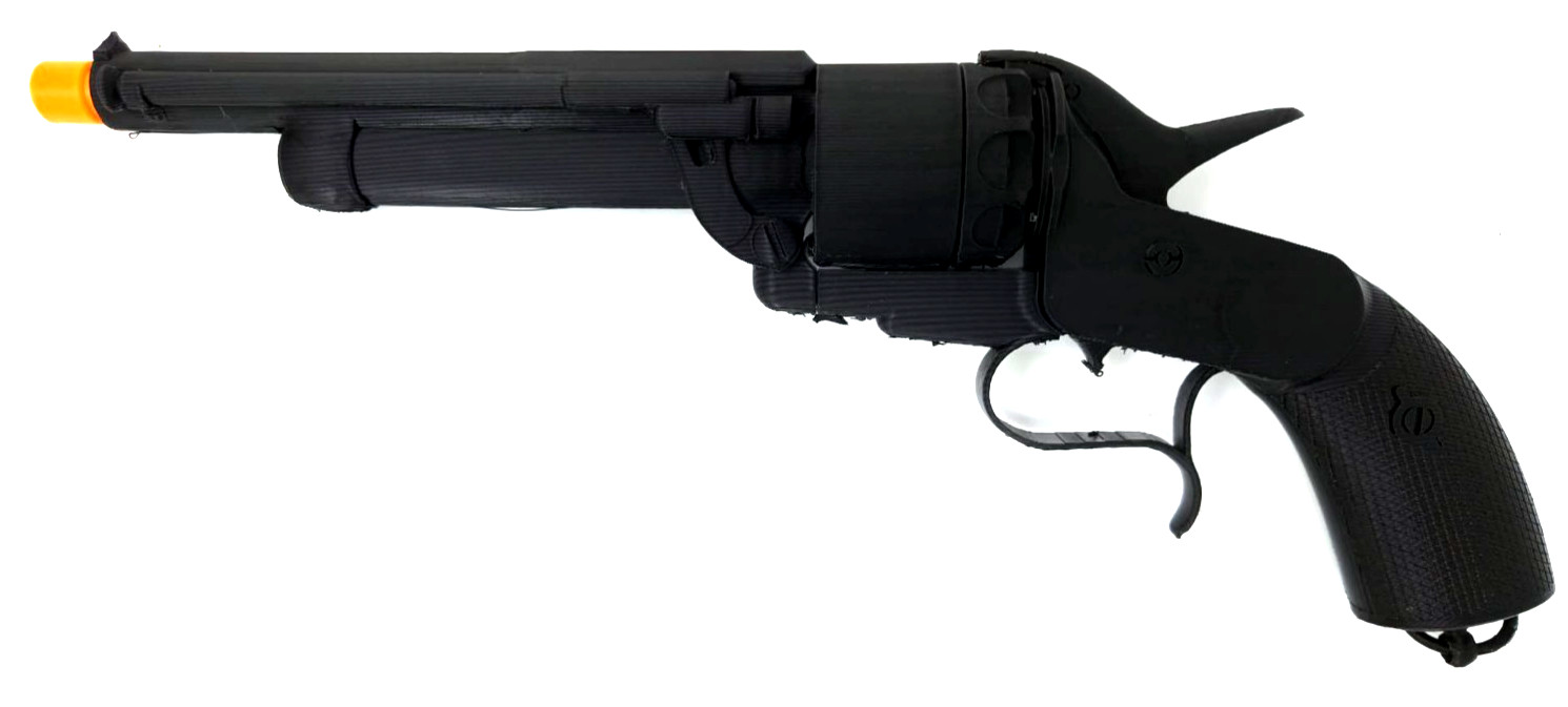Westworld Men in black Lemat Revolver Prop 1:1 Scale Cosplay Ready