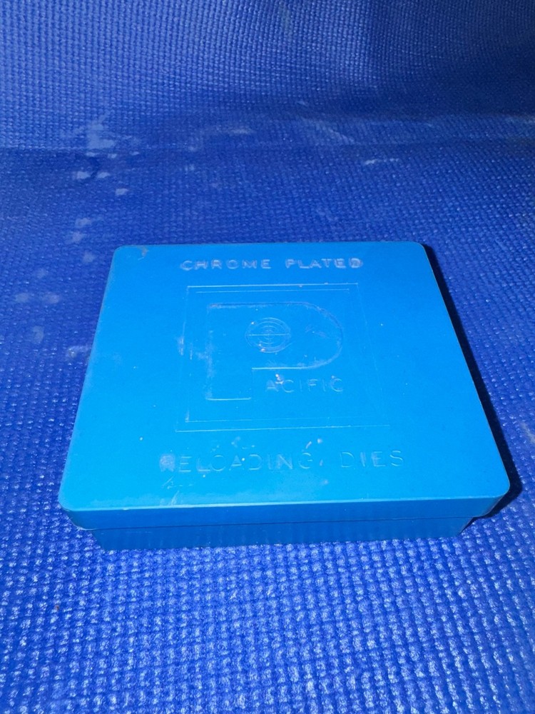 Pacific chrome plated reloading dies for 7.65mm 2 die set