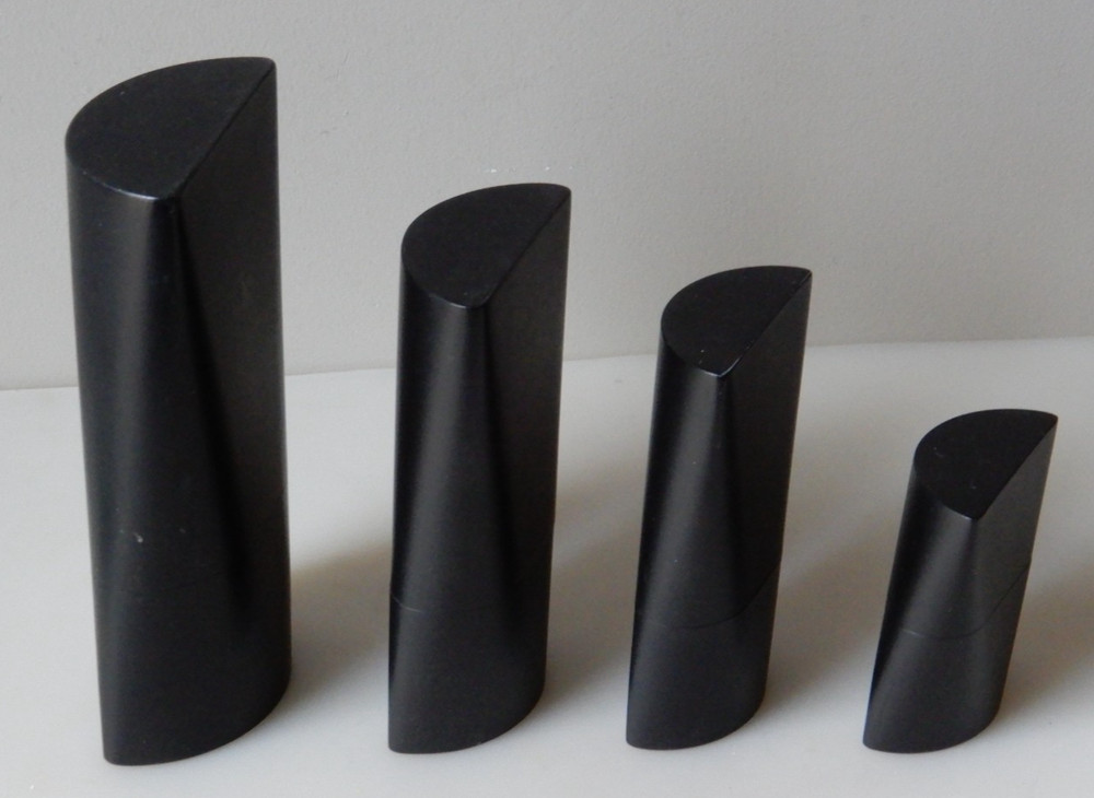 GRAVITY by Coty Fragrance Store Displays - 4 containers 3" - 6" tall (empty)