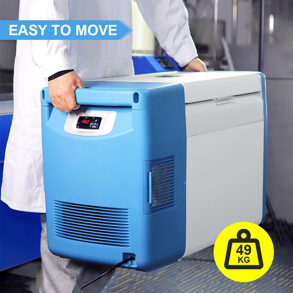 20L -86℃ Ultra Low Temperature Freezer Laboratory Sample Cooling Storage Freezer