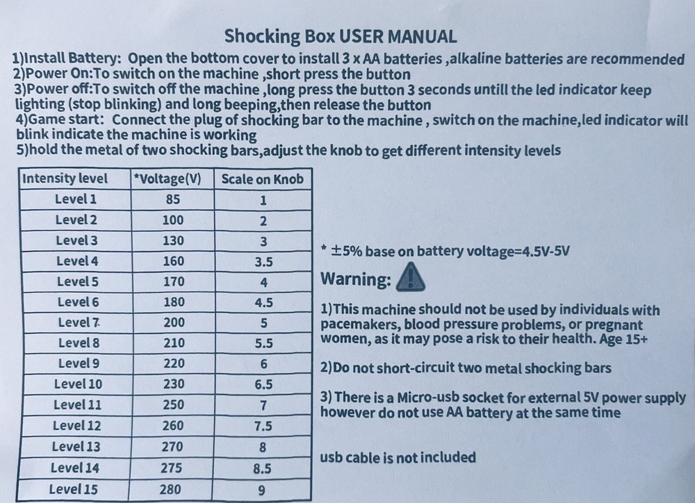 TECHTRONICS | CAJA DE TOQUES-Fully Assembled (280 Volts)