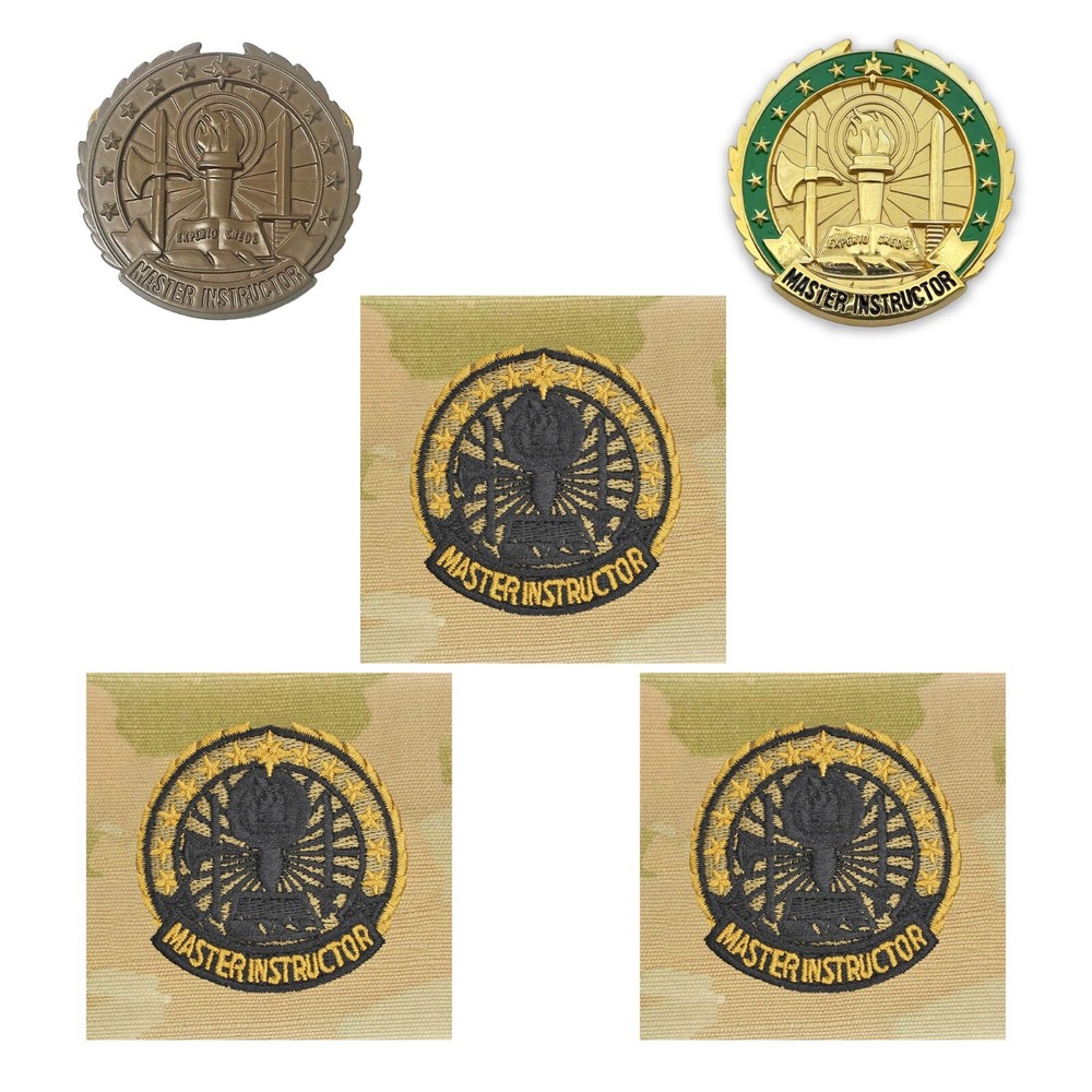 US Army Instructor Master Badge Bundle