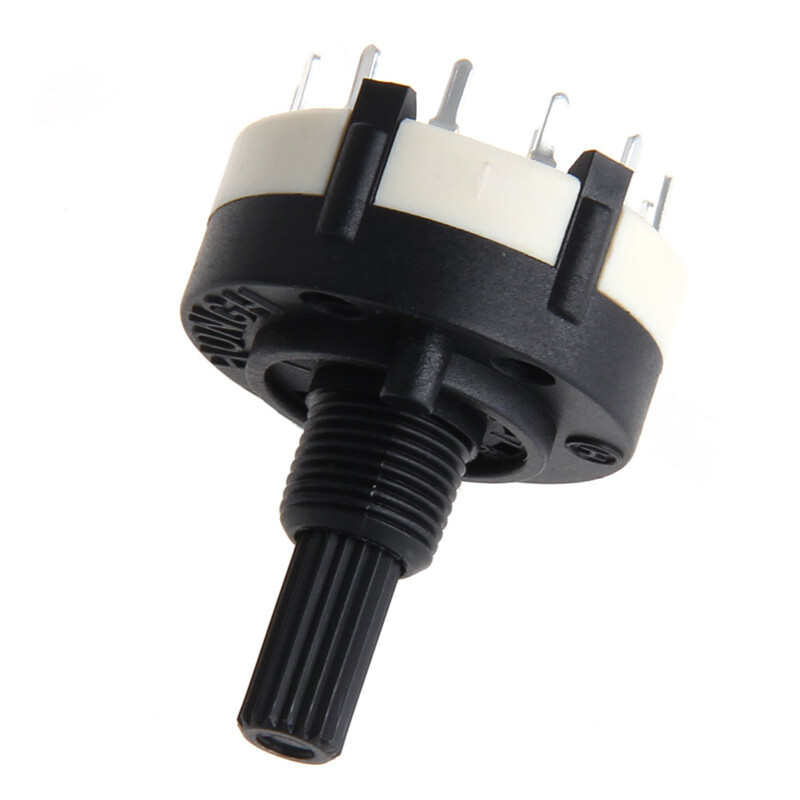 Channel Selector Switch Single Deck Rotary Switch Band Selector 1P12T