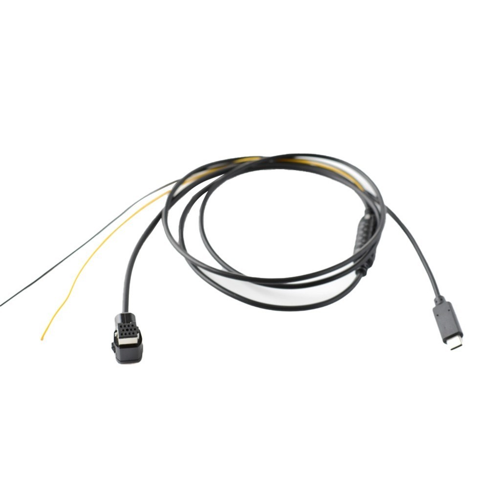 For Pioneer Audio CD Player TYPEC Audio Input Cable AUX Audio+Charging Cable
