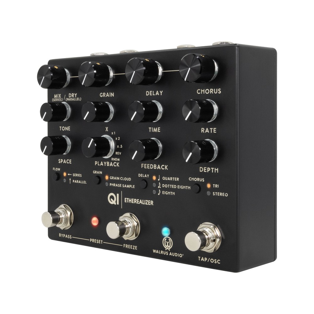 Walrus Qi Etherealizer Stereo Multi-effects - Black