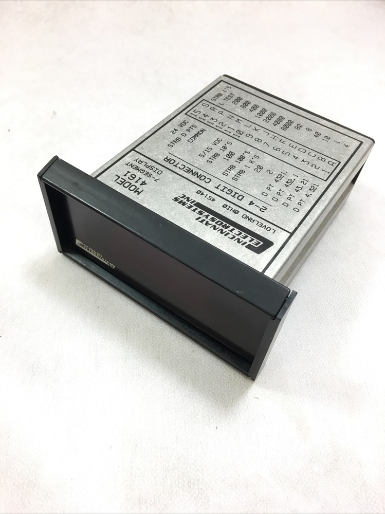 Cincinnati Electrosystems Model 4161 Digitswitch Assembly