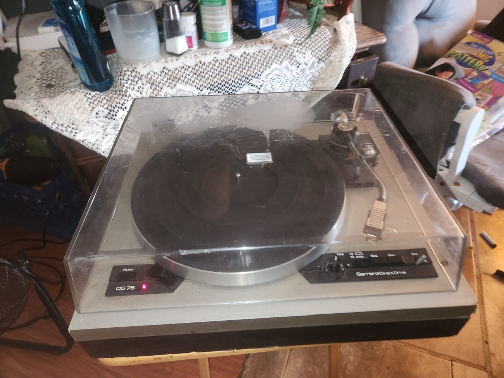 🥶  Garrard DD75 🔥  Direct Drive Turntable Tested & Serviced 🔥