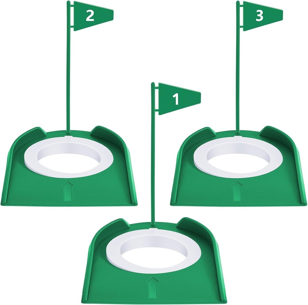 Golf Putting Practice Cup Hole Training Aids Golf Accessories Training Putter...