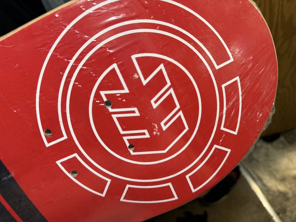 Bam Margera Element deck ERROR PRINT Upside down Element symbol