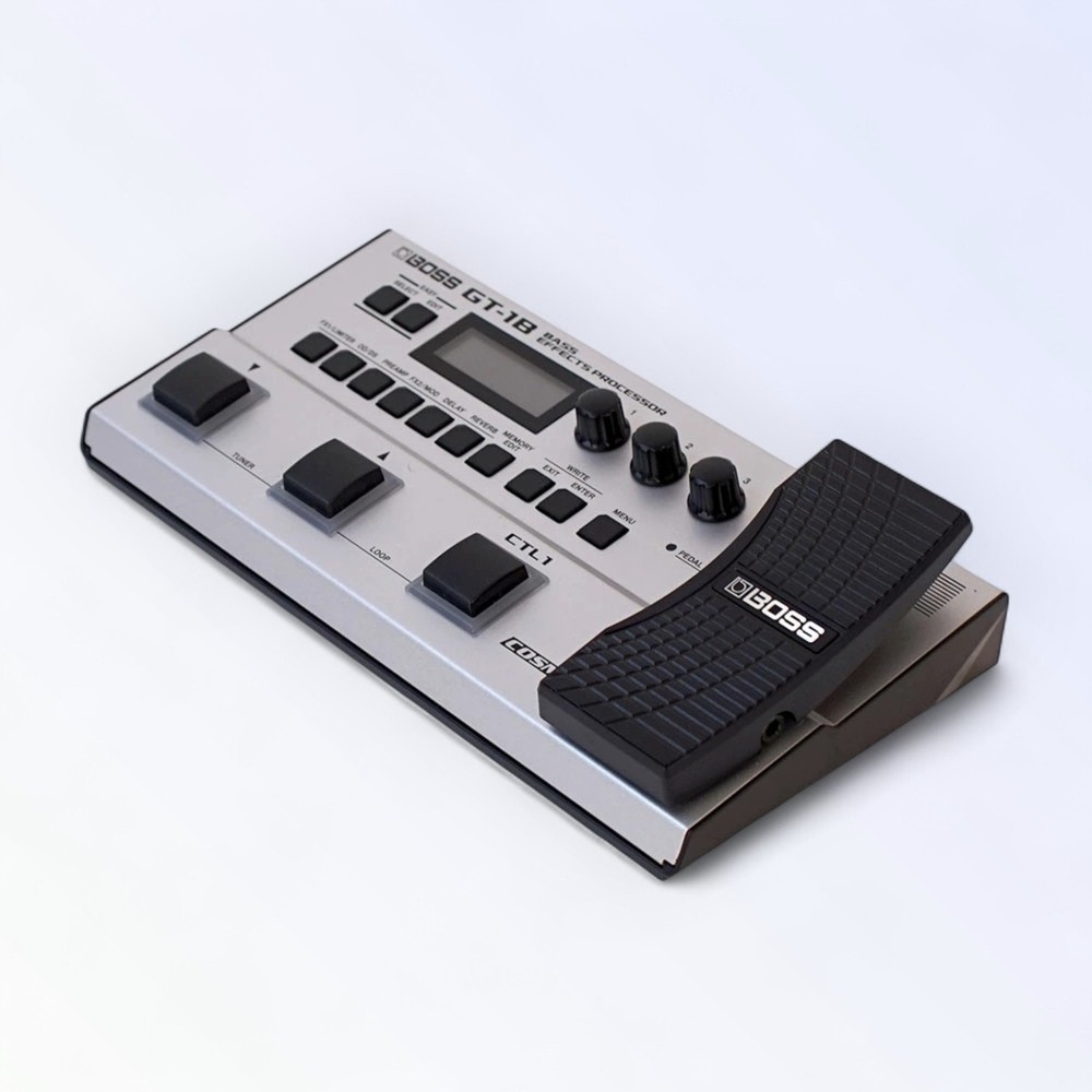 BOSS GT-1B Bass Multi-Effects Processor w/Original Box Manual Tested