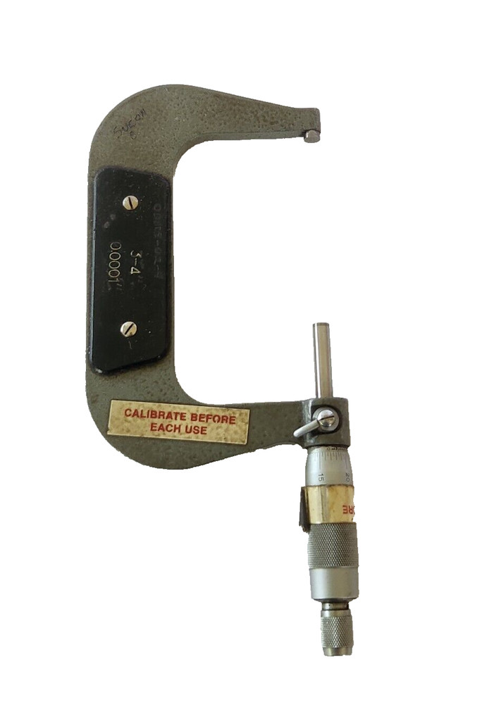 3 - 4 " Outside MICROMETER .0001 "