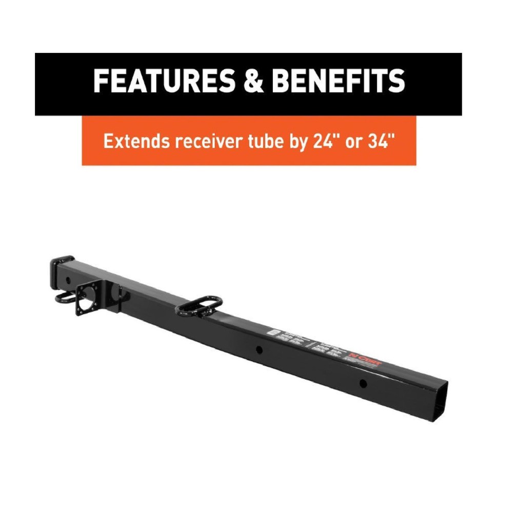 Curt 45048 Receiver Tube Adapter