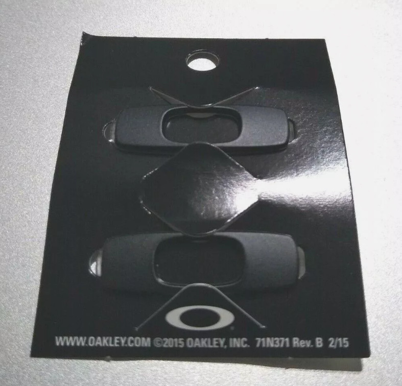 Oakley Replacement Icons for Batwolf Sunglasses Model Attachments Pair Black