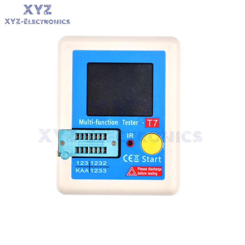 LCR-T7 Transistor Tester TFT Display Diode Triode Capacitance Meter PNP MOSFET