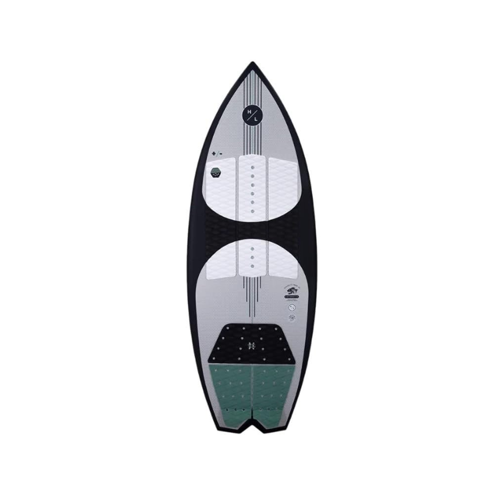Hyperlite Automatic Wakesurfer Black/Mint 4ft 7in