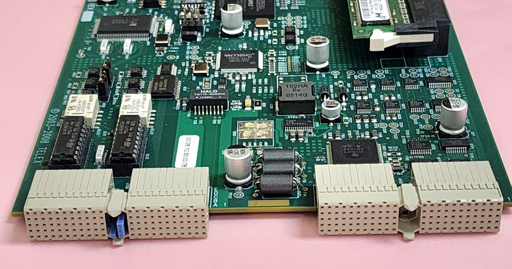 RTS Telex MCII-e Ethernet Master Controller Front & Back Card for ADAM Intercom