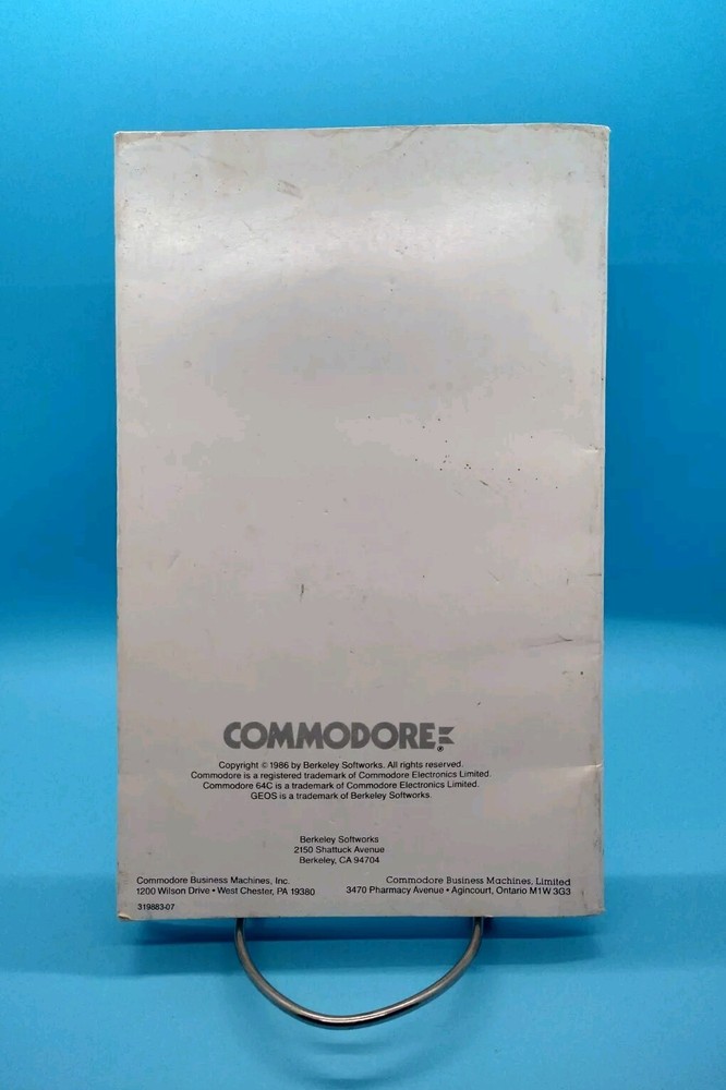 Commodore 64-128 - GEOS - 64C Manual