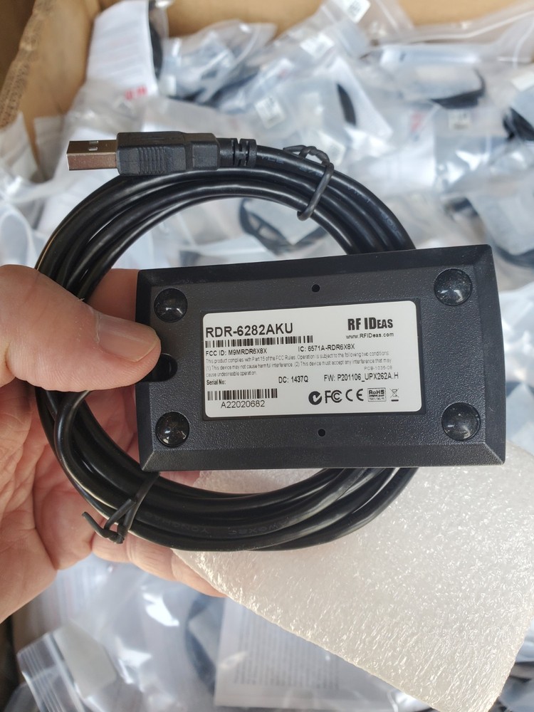 WAVE ID RF IDeas PCPROX Plus ID USB Reader - Black RDR-6282AKU