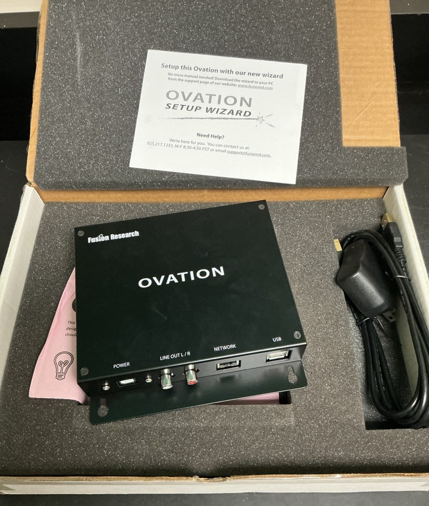 Fusion Research Ovation Muti-Zone Music Streamer