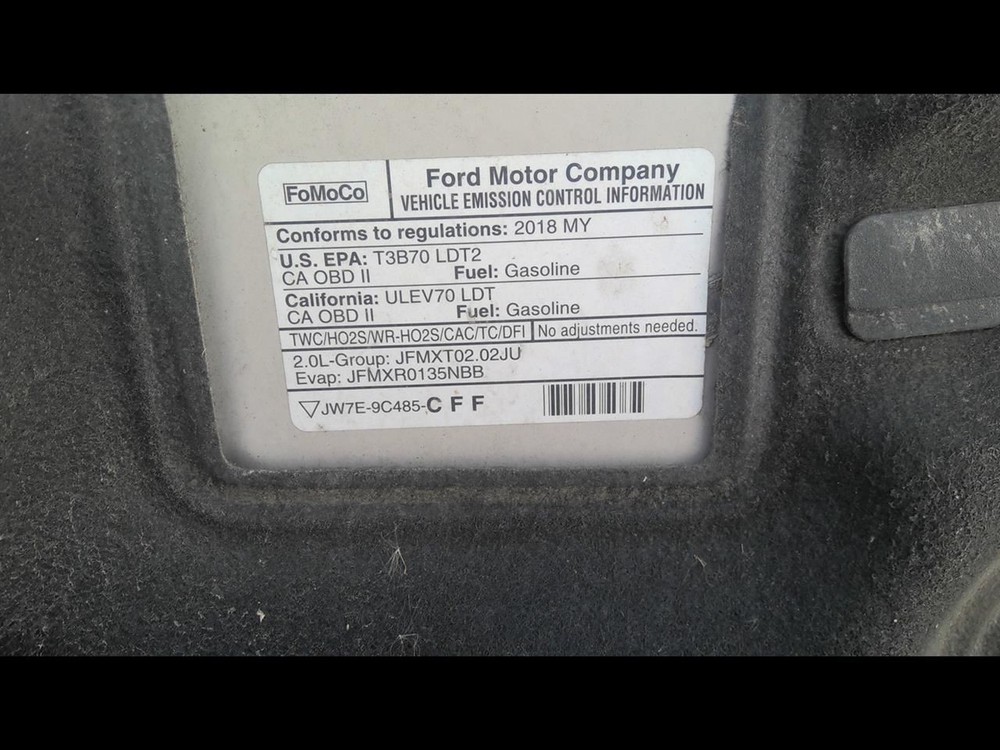 2015 2016 2017 2018 FORD EDGE Engine Wire Harness