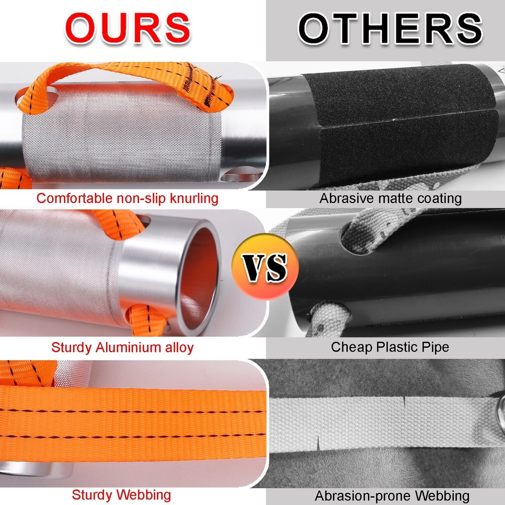 Arm Wrestling Exercise Fat Handle Φ3in Thick Wrist Rolling Grip Workout Handle