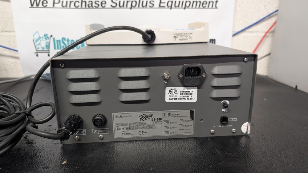 Bovie IDS-300 Controller System w/ Foot Pedal Footswitch